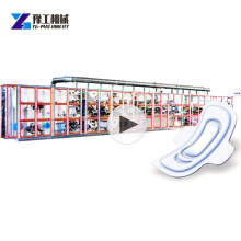 China em pequena escala guardanapos sanitários máquinas para fabricar preços da máquina
